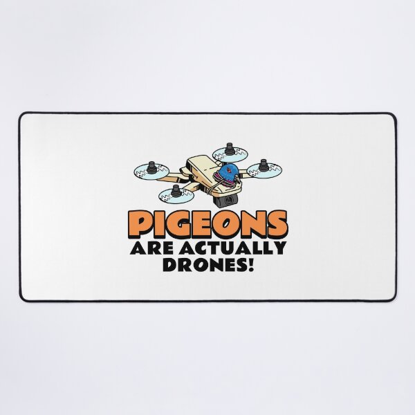 Item preview, Pigeons Are Drone Conspiracy designed and sold by ThreadmyCanvas.