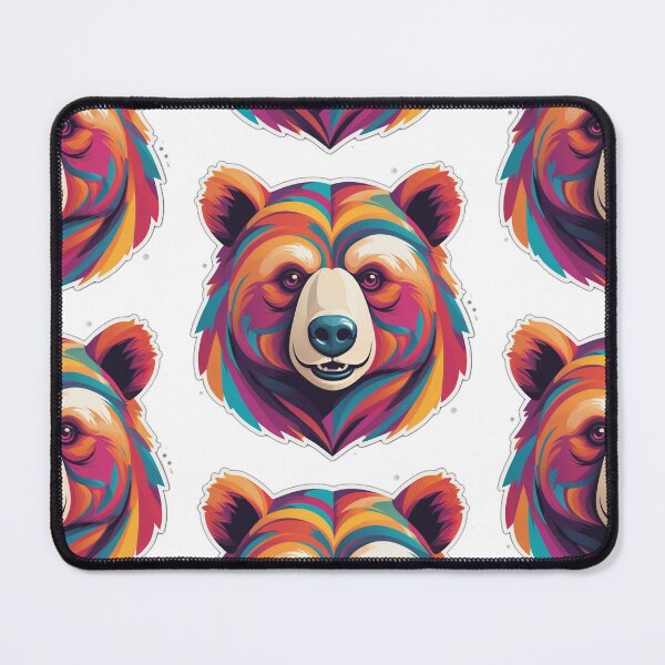 Item preview, Strong Bear Sticker - Bold and Powerful Animal Design for Nature Lovers designed and sold by Icenutikul1122.