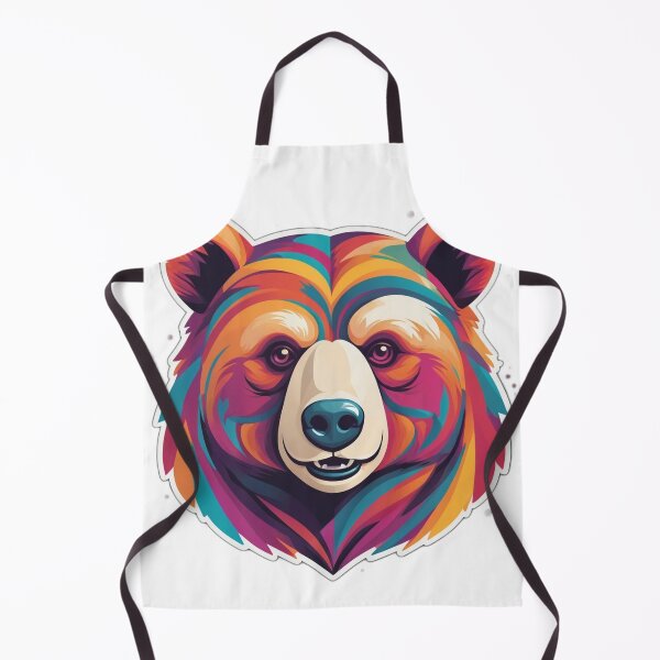 Item preview, Strong Bear Sticker - Bold and Powerful Animal Design for Nature Lovers designed and sold by Icenutikul1122.