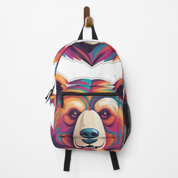 Item preview, Strong Bear Sticker - Bold and Powerful Animal Design for Nature Lovers designed and sold by Icenutikul1122.