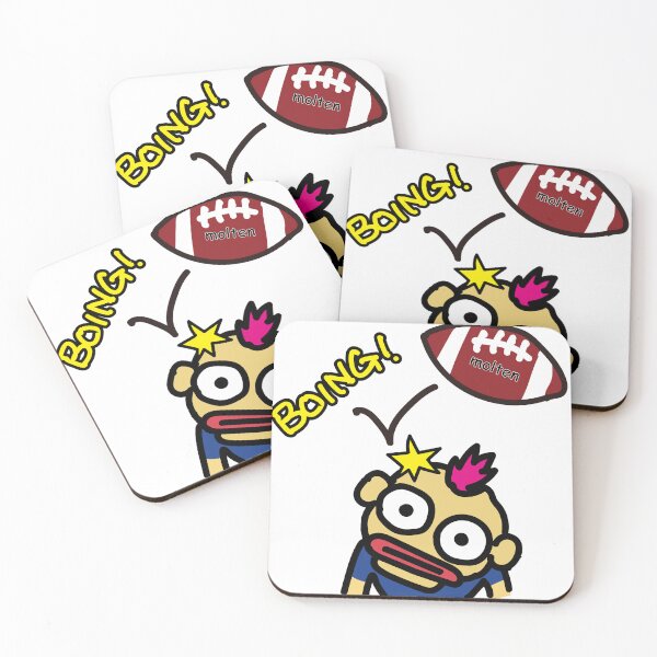Item preview, Unlucky man -rugby ball- designed and sold by EDOxMAN.