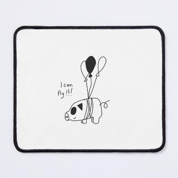 Item preview, Pete the Amazing Flying Pig designed and sold by SebbieSketch.