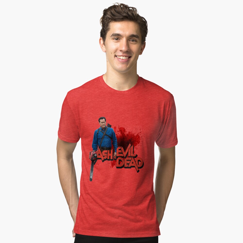 ash evil dead t shirt