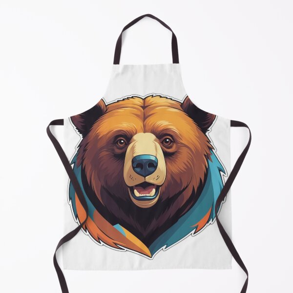 Item preview, Strong Bear Sticker - Bold and Powerful Animal Design for Nature Lovers designed and sold by Icenutikul1122.