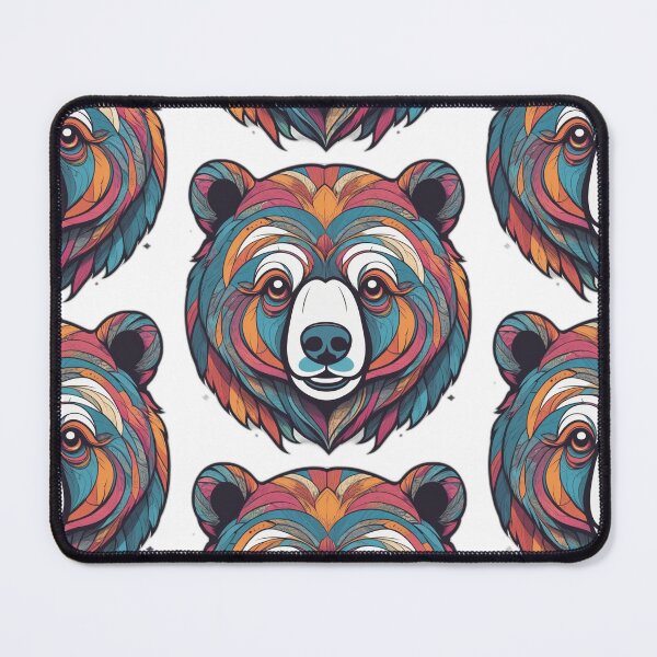 Item preview, Strong Bear Sticker - Bold and Powerful Animal Design for Nature Lovers designed and sold by Icenutikul1122.
