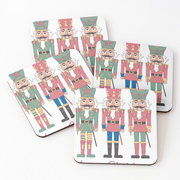 Item preview, Nutcracker Soldiers Merry Christmas designed and sold by Charlietule.