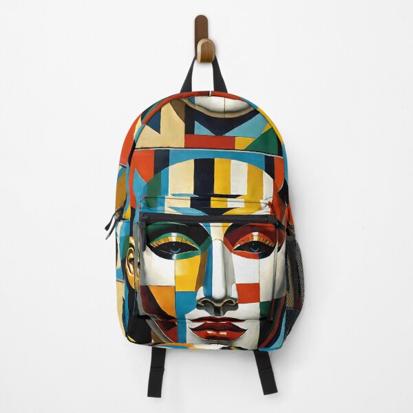 Item preview, Venetian Masquerade, Venice Masks Collection Cubism Art No:8 designed and sold by SofyaliArt.