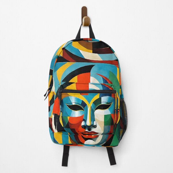 Item preview, Venetian Masquerade, Venice Masks Collection Cubism Art No:9 designed and sold by SofyaliArt.