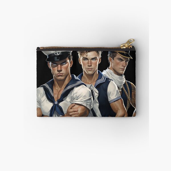 Item preview, Ship Shape Sailors Navy Gay Pride Graphic Design designed and sold by ItsAKinkThing.