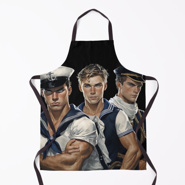Item preview, Ship Shape Sailors Navy Gay Pride Graphic Design designed and sold by ItsAKinkThing.
