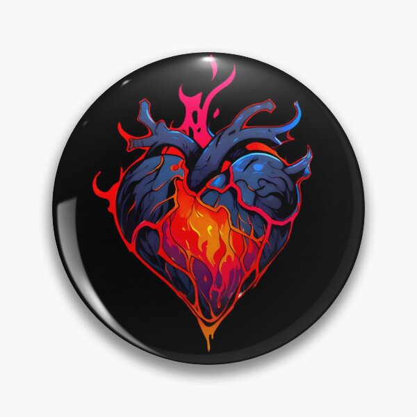 Item preview, Blazing Heart Design  designed and sold by HeroesRoom.
