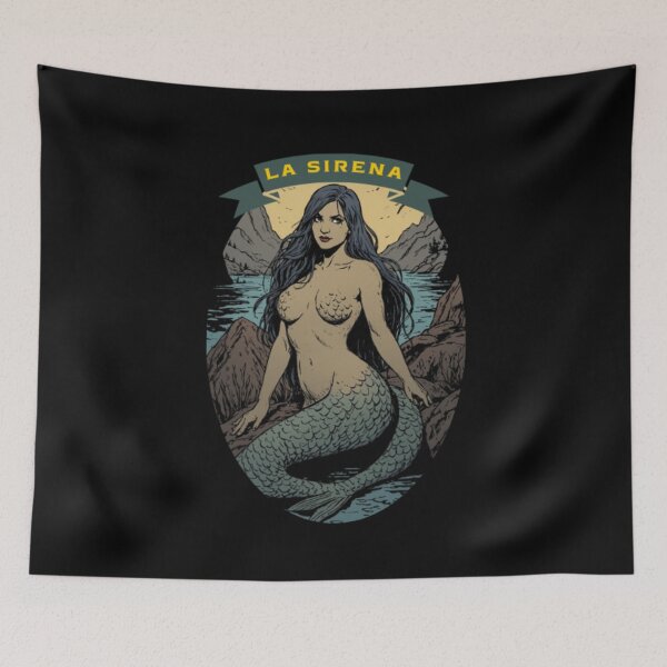 Item preview, Sirenasworld-La Sirena-Loteria designed and sold by SirenasWorld.