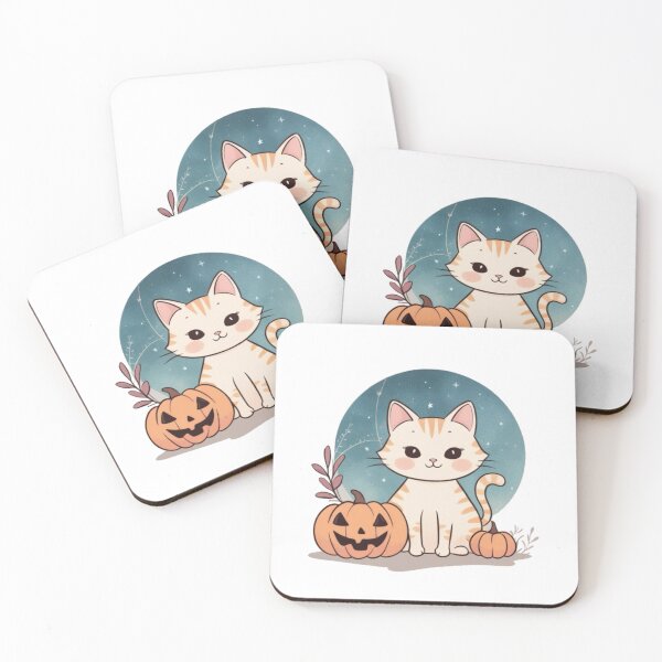 Item preview, Cute kitty cat Halloween. designed and sold by Mysterywall.