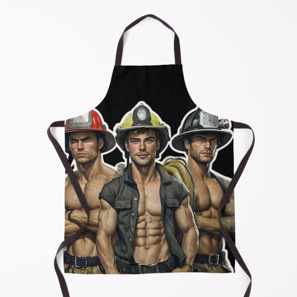 Item preview, Firemen Gay Pride Graphic Design designed and sold by ItsAKinkThing.