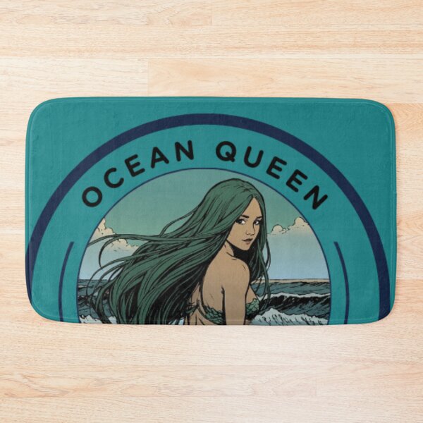 Item preview, Queen mermaid-circle-Sirenasworld-La Sirena-Loteria designed and sold by SirenasWorld.