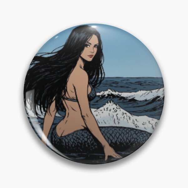 Item preview, Copy of Queen mermaid-circle-Sirenasworld-La Sirena designed and sold by SirenasWorld.