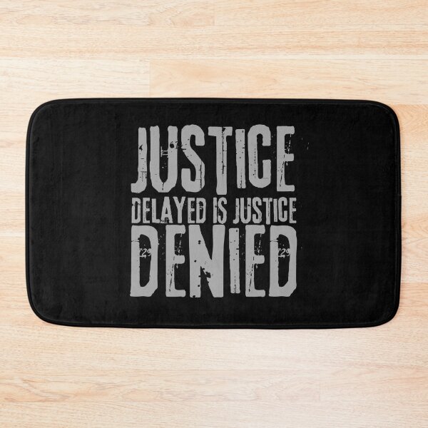 Item preview, Justice delayed is justice denied - 2 designed and sold by Digital Lama Creations.