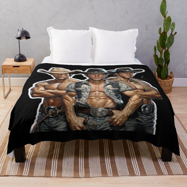 Item preview, Cowboys Gay Pride Graphic Design designed and sold by ItsAKinkThing.