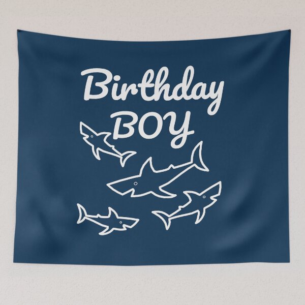 Item preview, Shark Birthday Boy designed and sold by rused.