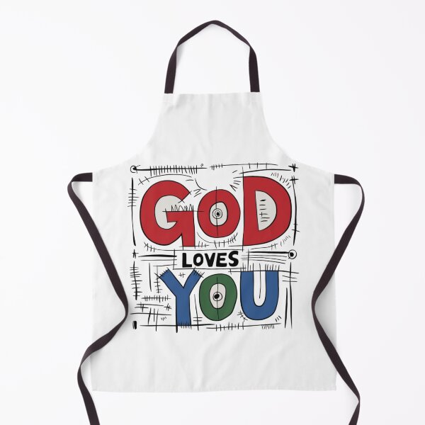 Item preview, God Loves You, funnyfits70, Humor, Funny designed and sold by FunnyFits70.