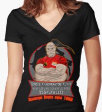 Khiropraktor Goro Women's Fitted V-Neck T-Shirt