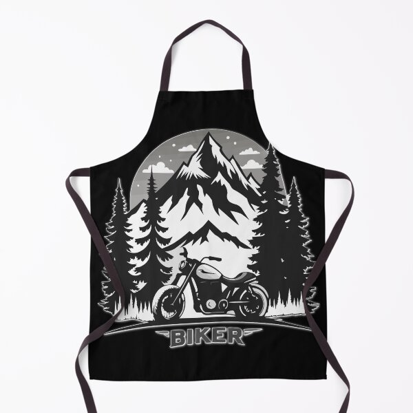 Item preview, Biker Adventure: Motorcycle, Forest & Mountain designed and sold by VikArtStudio.