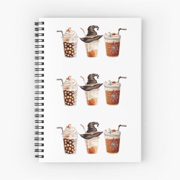 Item preview, Halloween Lattes: Cute and Creepy Holiday Beverage Art designed and sold by natalidesign.