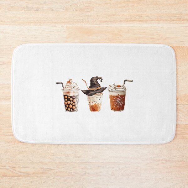 Item preview, Halloween Lattes: Cute and Creepy Holiday Beverage Art designed and sold by natalidesign.