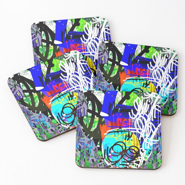 Item preview, Abstract Graffiti designed and sold by blackink-design.
