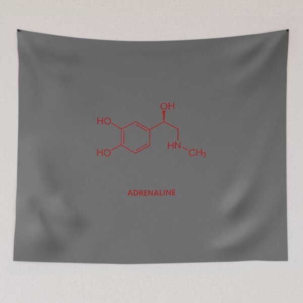 Item preview, Adrenaline Rush - Chemical Symbol designed and sold by Numbers-Art.