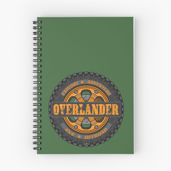 Item preview, Overlander Rugged 4x4 Wheel Rim & Tyre Sticker T-Shirt 01 designed and sold by OuterShellUK.