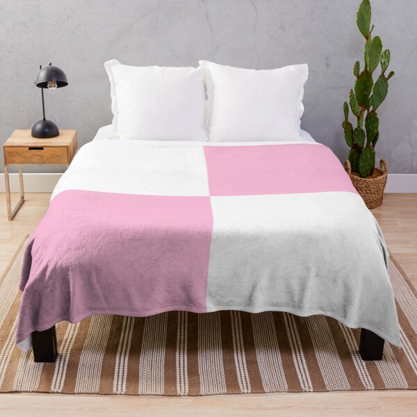 Item preview, Quarters - White and Cotton Candy Pink designed and sold by JustPatterns2.