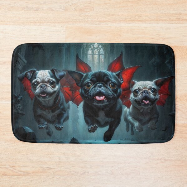 Item preview, Dracula Pugs designed and sold by AliceWhiteDF.