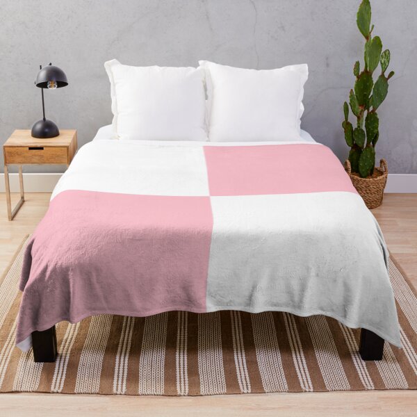 Item preview, Quarters - White and Pink designed and sold by JustPatterns2.