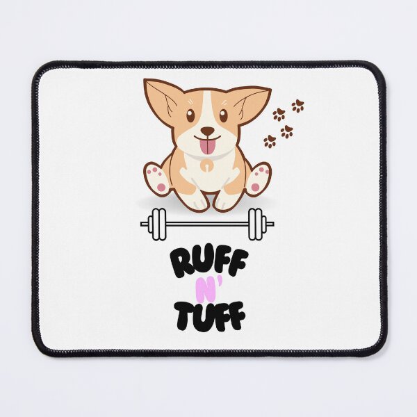 Item preview, Ruff N' Tuff - Kawaii Gym Puppy designed and sold by brekotadesign.