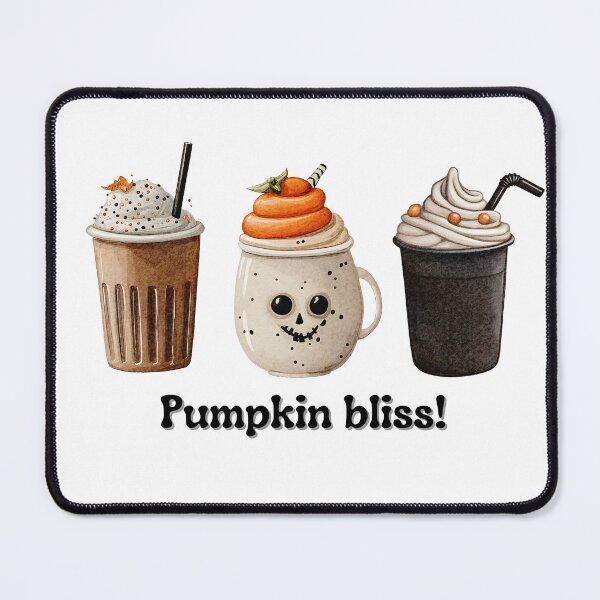 Item preview, Pumpkin, Witch, and Ghost Drinks: Fun Halloween Treats in a Cup designed and sold by natalidesign.