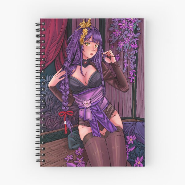 Item preview, Ninja Anime Girl  - Purple Shade - Dark Manga - Kunoichi designed and sold by BunnyBizarre.