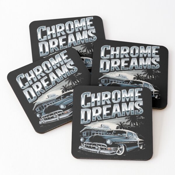 Item preview, Chrome dreams - American hot rods - Rocksteady hotrod - Roadster radical -  designed and sold by JansenGS.