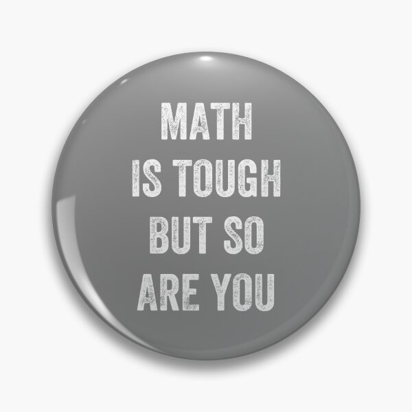 Item preview, Math is tough but so are you, Vintage style designed and sold by artprintschabab.
