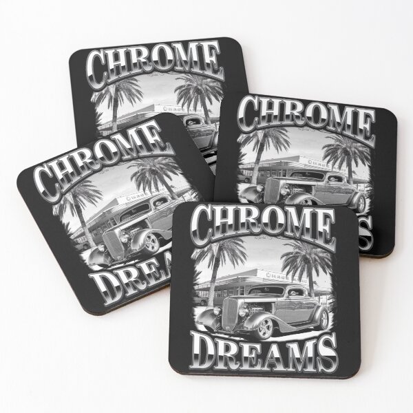 Item preview, Chrome dreams - American hot rods - Rocksteady hotrod - Roadster radical -  designed and sold by JansenGS.
