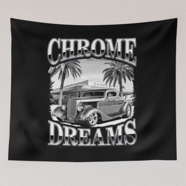 Item preview, Chrome dreams - American hot rods - Rocksteady hotrod - Roadster radical -  designed and sold by JansenGS.