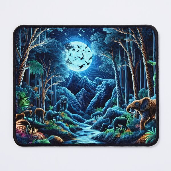 Item preview, jungle night designed and sold by aliraweb.