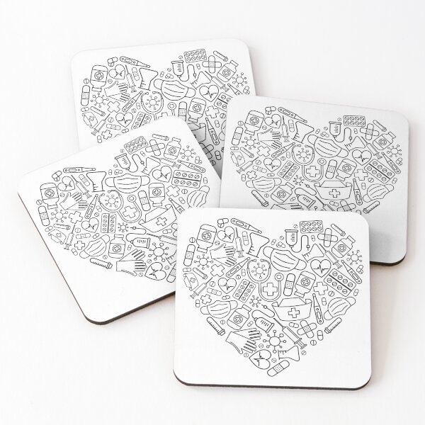 Item preview, Medical Heart designed and sold by 72PaperPlanes.
