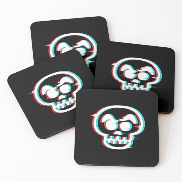 Item preview, Skull Vibes: Glitch Edition designed and sold by Geek-O-MNL.
