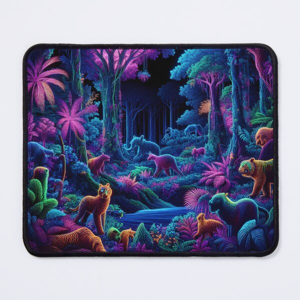 Item preview, glowing jungle designed and sold by aliraweb.
