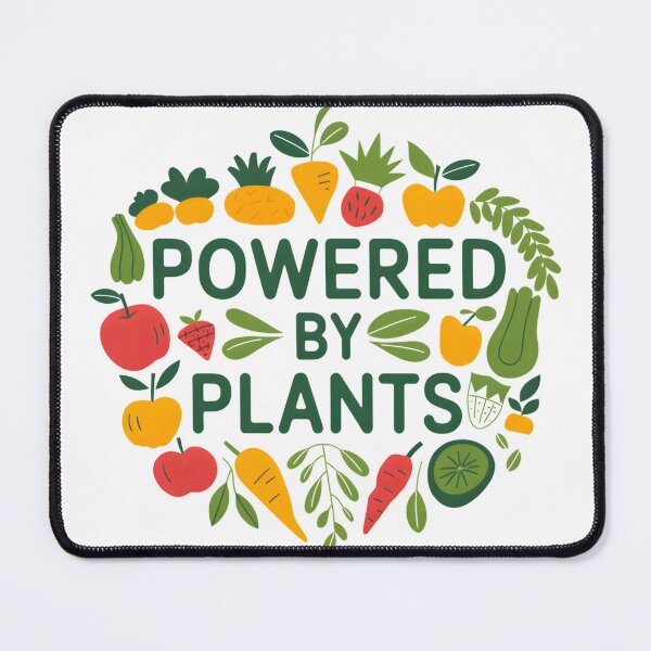 Item preview, Powered by Plants - Vibrant Vegetable Illustrations designed and sold by ArtfullyJua.