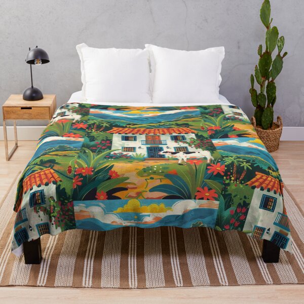 Item preview, Cow in the Countryside - Naive Art designed and sold by Piotrek0001.