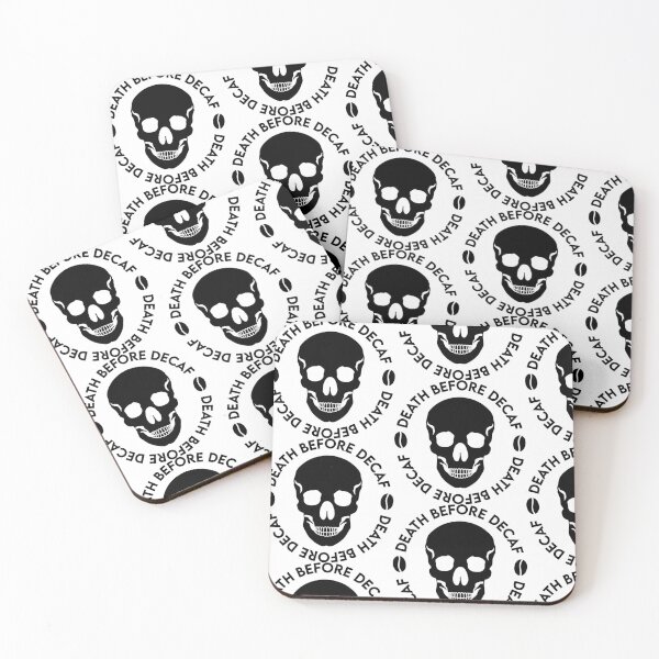 Item preview, Death before decaf designed and sold by 72PaperPlanes.