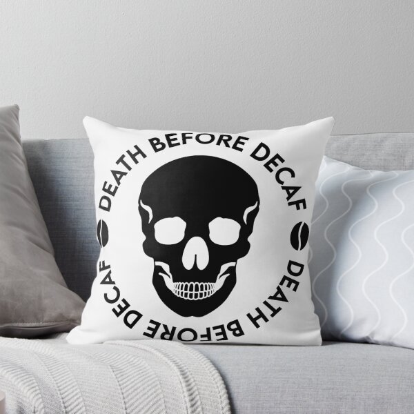 Item preview, Death before decaf designed and sold by 72PaperPlanes.