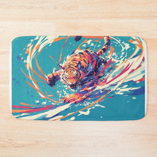 Item preview, Tiger in Attack with Dynamic Highlights designed and sold by Christian Weiss.